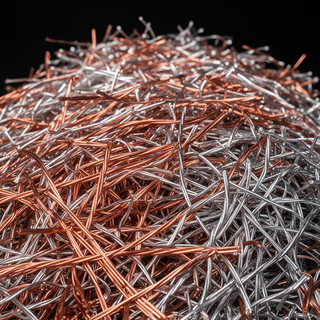 Copper and aluminum wire